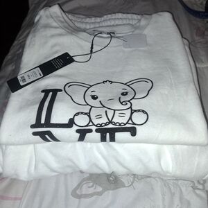 White Elephant Graphic Tee